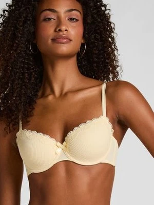 Hunkemöller Biustonosz usztywniany z fiszbinami Lola Żółty