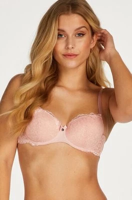 Hunkemöller Biustonosz usztywniany z fiszbinami Marine Różowy