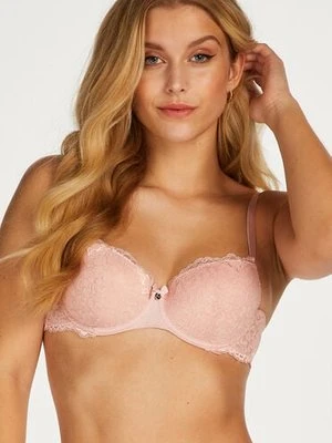 Hunkemöller Biustonosz usztywniany z fiszbinami Marine Różowy