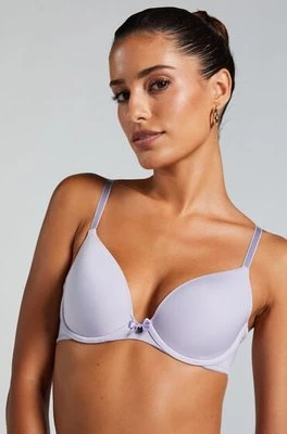 Hunkemöller Biustonosz usztywniany z fiszbinami Plunge Fioletowy