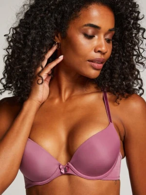 Hunkemöller Biustonosz usztywniany z fiszbinami Plunge Fioletowy