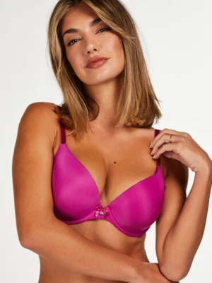 Hunkemöller Biustonosz usztywniany z fiszbinami Plunge Fioletowy