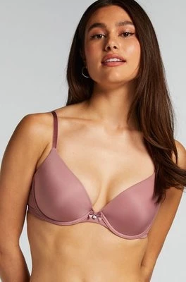 Hunkemöller Biustonosz usztywniany z fiszbinami Plunge Różowy