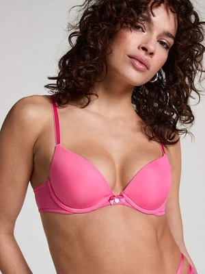 Hunkemöller Biustonosz usztywniany z fiszbinami Plunge Różowy