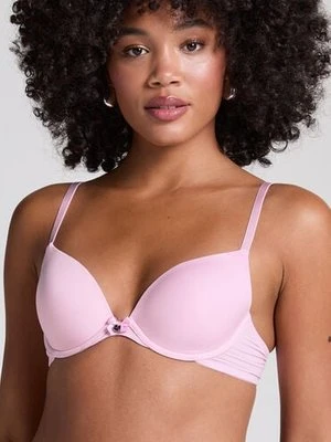 Hunkemöller Biustonosz usztywniany z fiszbinami Plunge Różowy