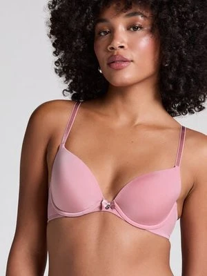 Hunkemöller Biustonosz usztywniany z fiszbinami Plunge Różowy
