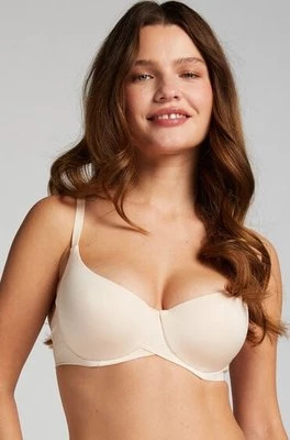 Hunkemöller Biustonosz usztywniany z fiszbinami Smooth Beżowy