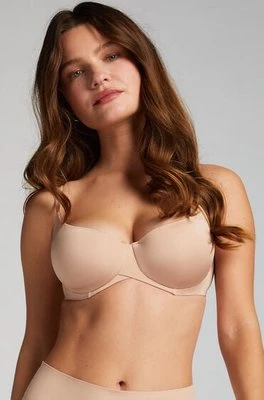 Hunkemöller Biustonosz usztywniany z fiszbinami Smooth Beżowy