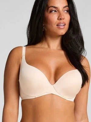 Hunkemöller Biustonosz usztywniany z fiszbinami Smooth Beżowy