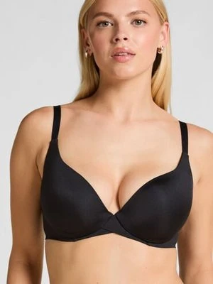 Hunkemöller Biustonosz usztywniany z fiszbinami Smooth Czarny
