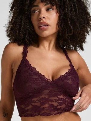Hunkemöller Biustonosz Usztywniony Bez Wkładek Aveline Fioletowy
