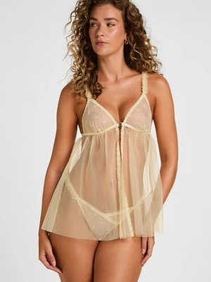 Hunkemöller Biustonosz Usztywniony Bez Wkładek Darcy Żółty