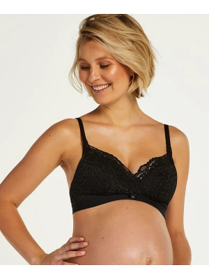 Hunkemöller Biustonosz w kolorze czarnym do karmienia rozmiar: 75E