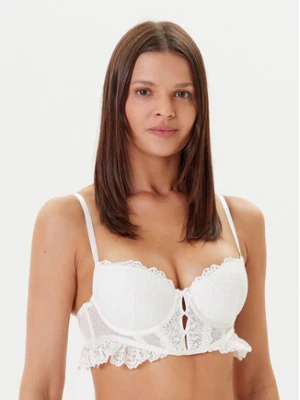 Hunkemöller Biustonosz z fiszbiną 302382 Écru
