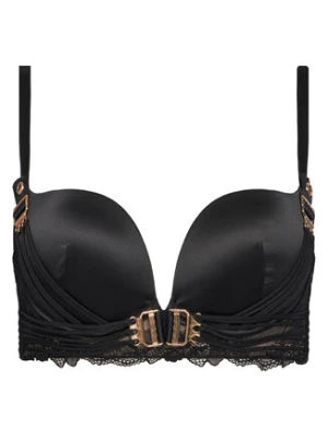 Hunkemöller Biustonosz z fiszbiną Avela 302375 Czarny