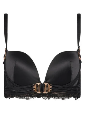 Hunkemöller Biustonosz z fiszbiną Avela 302375 Czarny