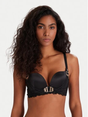 Hunkemöller Biustonosz z fiszbiną Avela 302375 Czarny