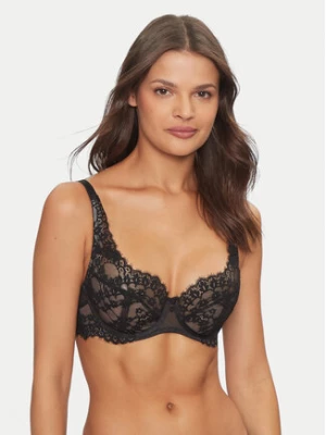 Hunkemöller Biustonosz z fiszbiną Daisy 205440 Czarny