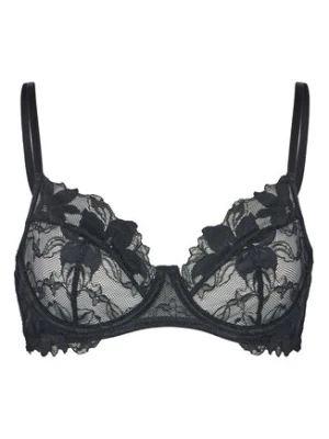 Hunkemöller Biustonosz z fiszbiną Ingrid 300469 Czarny