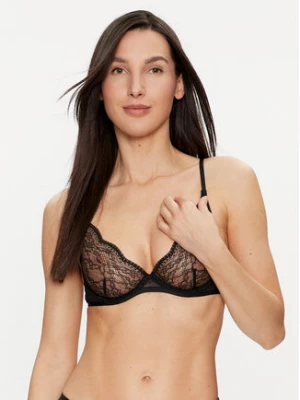 Hunkemöller Biustonosz z fiszbiną Isabelle 184822 Czarny