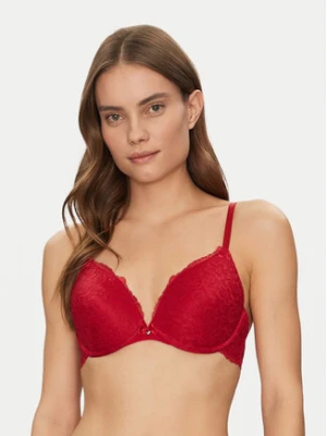 Hunkemöller Biustonosz z fiszbiną Marine 300245 Czerwony