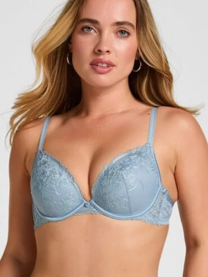 Hunkemöller Biustonosz z Fiszbinami i Wyściółką Nola Niebieski