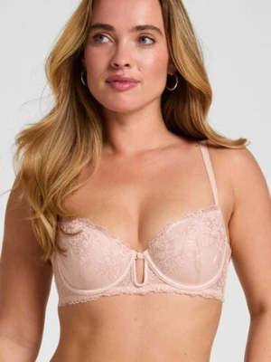 Hunkemöller Biustonosz z Fiszbinami i Wyściółką Nola Różowy