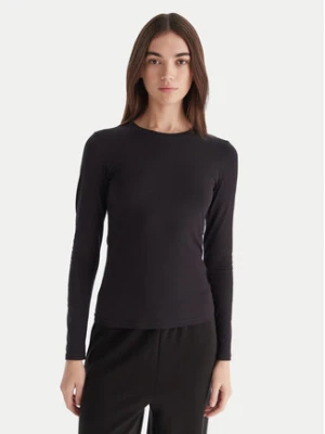 Hunkemöller Bluzka Soft 302729 Czarny Slim Fit