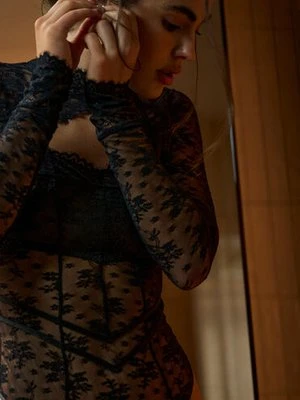 Hunkemöller Body Faith Czarny