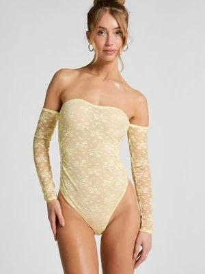 Hunkemöller Body Fiona Żółty