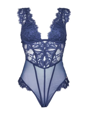 Hunkemöller Body Grace 302440 Niebieski