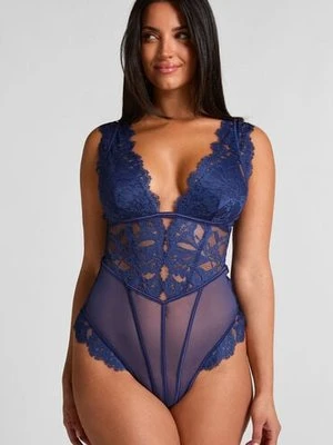 Hunkemöller Body Grace Niebieski