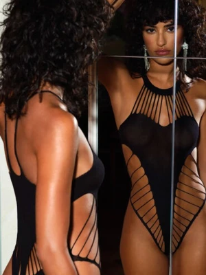 Hunkemöller Body Private na ramiączkach Czarny