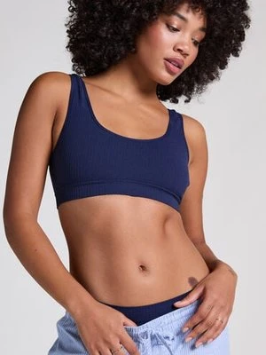 Hunkemöller Braletka z dekoltem Dianne Niebieski