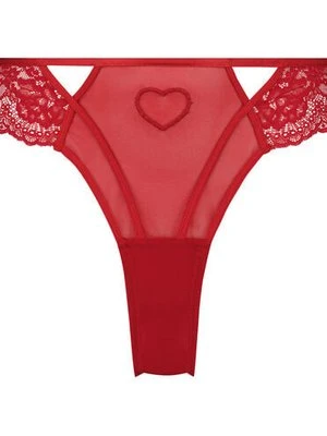 Hunkemöller Brazyliany Amy Heart Czerwony