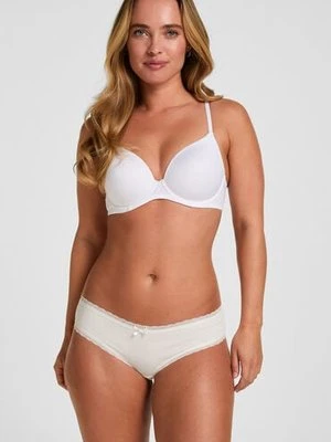 Hunkemöller Brazyliany bawełniane Georgia Biały