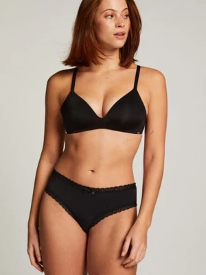 Hunkemöller Brazyliany bawełniane Georgia Czarny