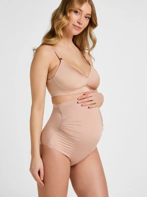 Hunkemöller Brazyliany Ciążowe Smooth Beżowy