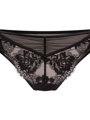Hunkemöller Brazyliany Cynthia z wysokim wycięciem Czarny