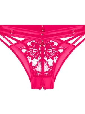 Hunkemöller Brazyliany Emmeline z odkrytym kroczem Różowy