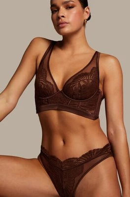 Hunkemöller Brazyliany Indigo Brązowy