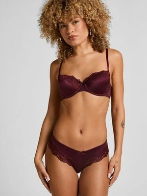 Hunkemöller Brazyliany Lace & Shine Fioletowy