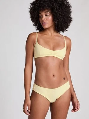 Hunkemöller Brazyliany Pointelle Żółty