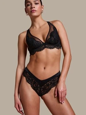Hunkemöller Brazyliany Poppy Czarny