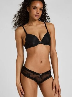 Hunkemöller Brazyliany V-shape Mesh Różowy