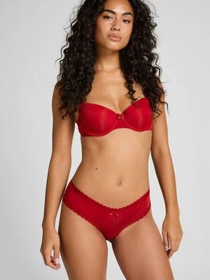 Hunkemöller Brazyliany w kształcie litery V London Czerwony