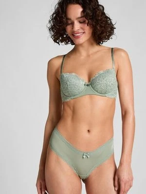 Hunkemöller Brazyliany w kształcie litery V London Zielony