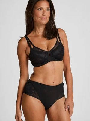 Hunkemöller Brazyliany z wysokim stanem Jocelyn Czarny