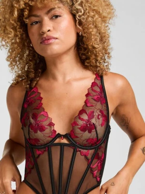 Hunkemöller Bustier Dahlia Czarny