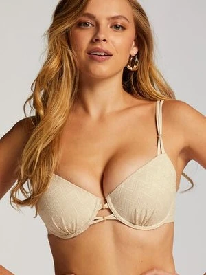 Hunkemöller Crochet Bikini Top Biały